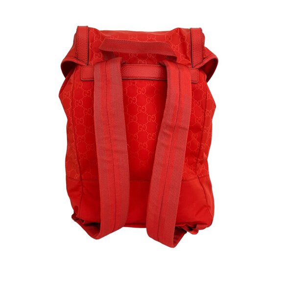 Gucci Red Nylon Backpack - Picture 4 of 8
